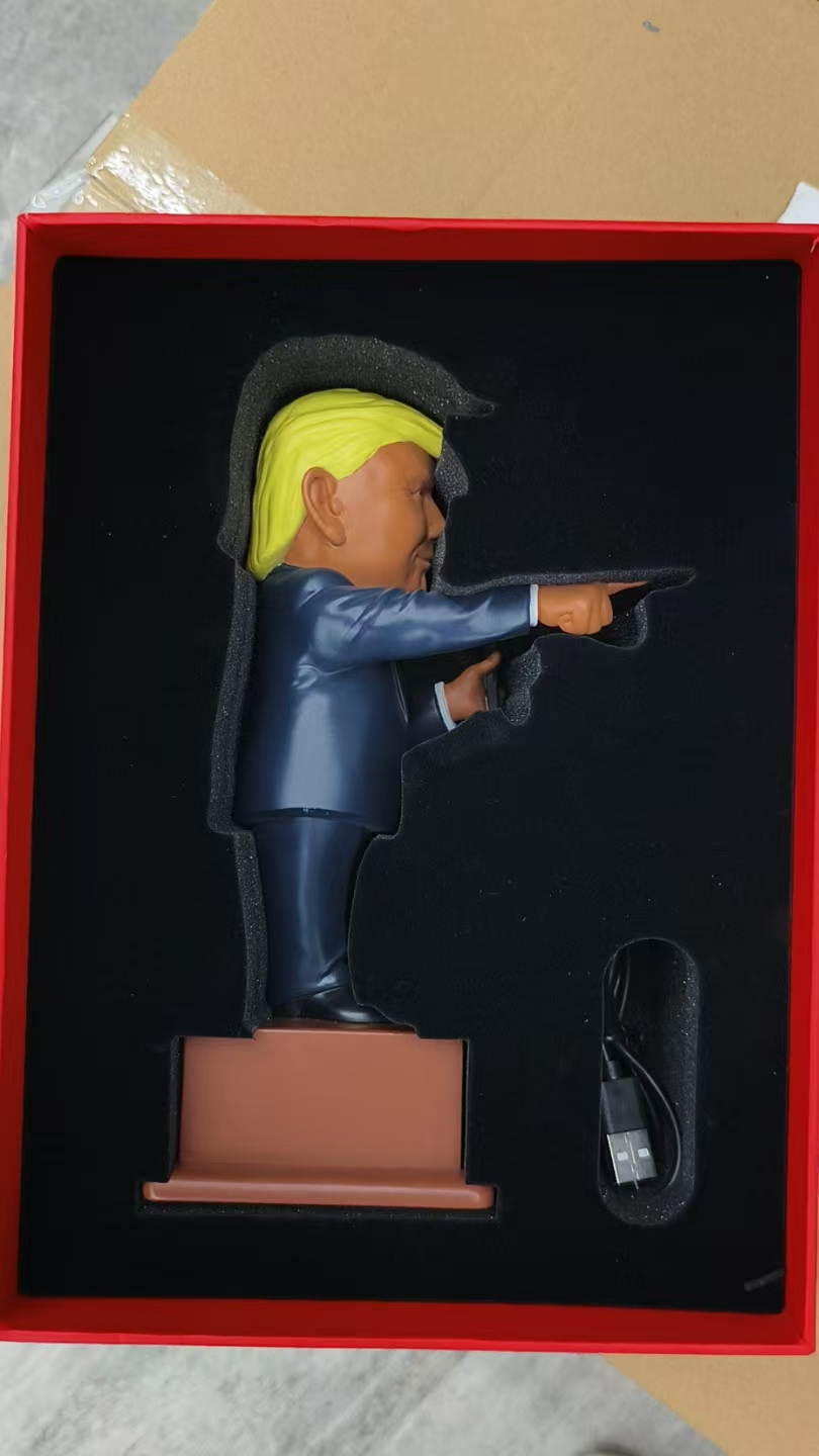 定制款Trump玩偶蓝牙音箱，已过FCC和环保认证认证，音质好，很可爱